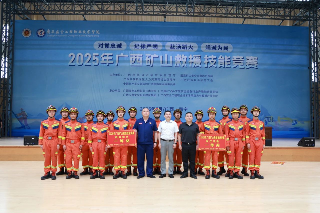 斩获14奖！ 北部湾港集团旗下华锡队闪耀广西矿山救援“巅峰之战”